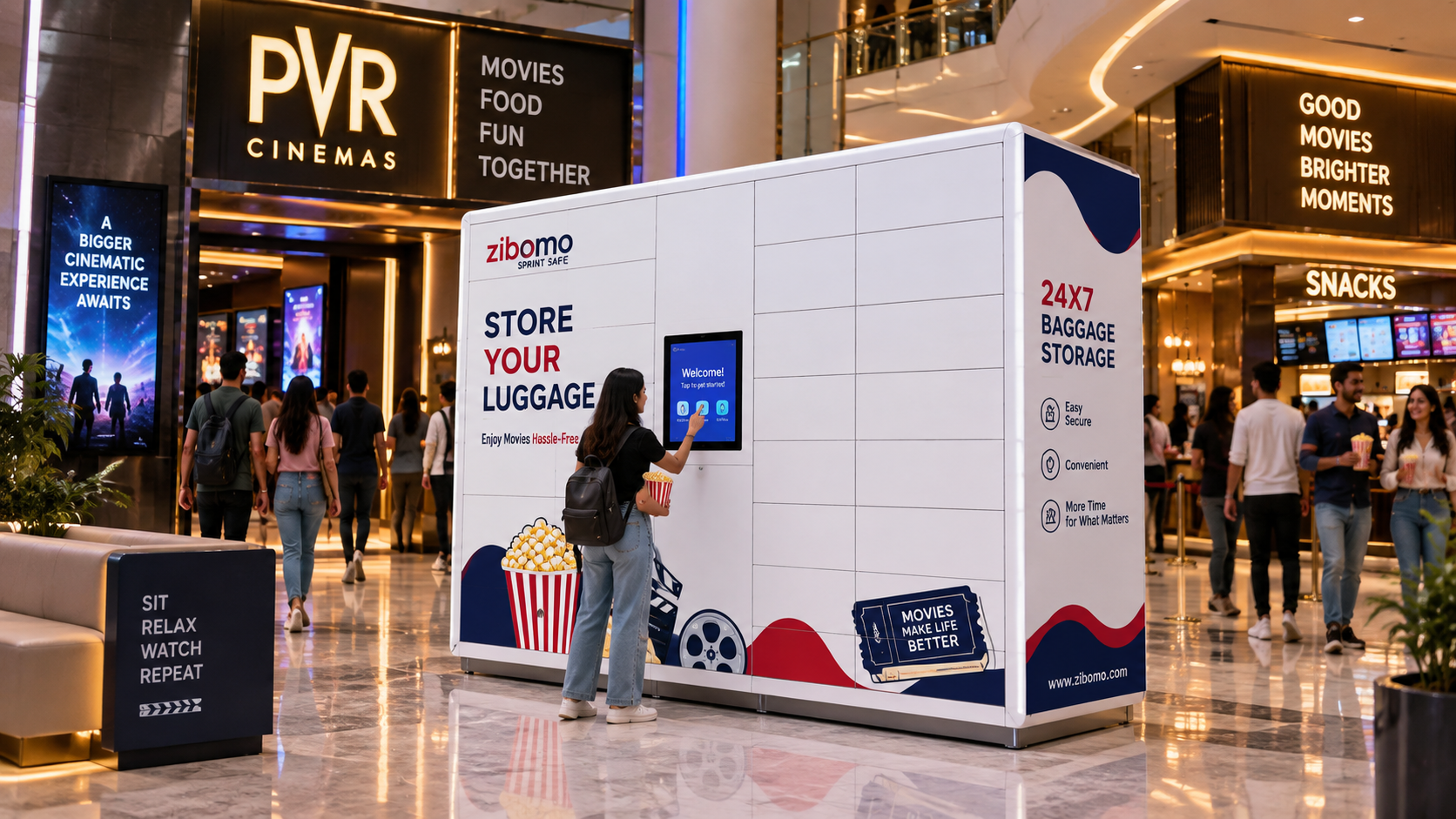 Digital Lockers for Bus Stations